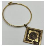 1969 Inaugural Ball Commemorative Bracelet with Square Medal