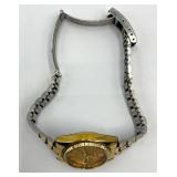 Seiko 6619-7060 Two-Tone Stainless Steel Wristwatch