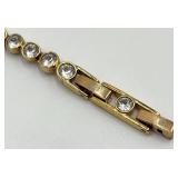 Swarovski Gold-Tone Tennis Bracelet