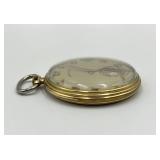 Hamilton Gold-Tone Pocket Watch