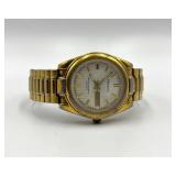 Armitron Gold Tone Quartz Watch with Expansion Band