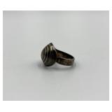David Andersen Sterling Silver 925 Clam Shell Ring