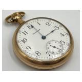 Waltham Gold Tone Pocket Watch