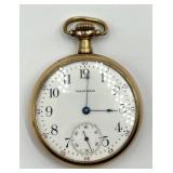 Waltham Gold Tone Pocket Watch