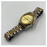 Ladies Dufonte Watch with Two-Tone Stainless Steel Band