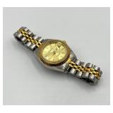 Ladies Dufonte Watch with Two-Tone Stainless Steel Band