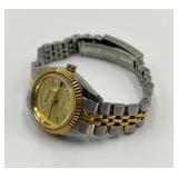 Ladies Dufonte Watch with Two-Tone Stainless Steel Band
