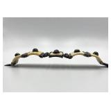 Sterling Silver Mother of Pearl and Marcasite Bracelet