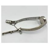 Ladies Bucherer Silver-Tone Watch Bracelet