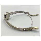 Ladies Bucherer Silver-Tone Watch Bracelet