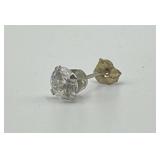 Pair of 14k Diamond Stud Earrings