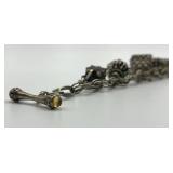 Antique Etruscan Revival Charm Bracelet