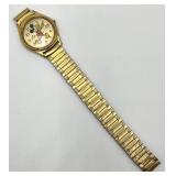 Lorus Quartz Mickey Mouse Wristwatch Gold-Tone