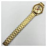 Lorus Quartz Mickey Mouse Wristwatch Gold-Tone