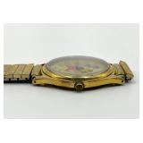 Lorus Quartz Mickey Mouse Wristwatch Gold-Tone