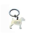 COACH Dachshund Keychain - Red Enamel Coat