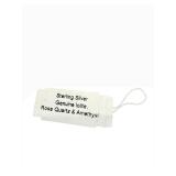 Sterling Silver Necklace - 8 in - Genuine Iolite, Rose Quartz & Amethyst with Pearls - S321228