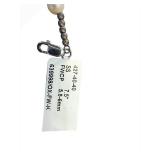 Bracelet 427-4040 - Pearl & Dark Blue Bead Bracelet, 7.5 in, 5-6mm Beads