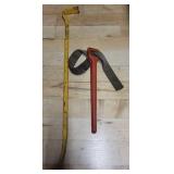 Heavy-Duty Pry Bar and Strap Wrench Set