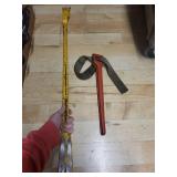 Heavy-Duty Pry Bar and Strap Wrench Set