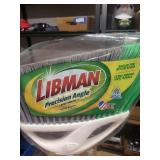 Lot of Push Brooms and Angle Brooms with Handles