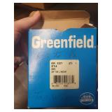 Tap and Die Tool Lot with Greenfield Tap Wrench, National Die Stock, Assorted Dies