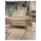 Assorted ULINE Corrugated Cardboard Boxes in 4 Sizes