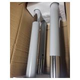 Set of 4 Adjustable Table Legs with Mounting Hardware