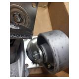 Set of 4 Albion Heavy-Duty Metal Swivel Casters, Made in USA