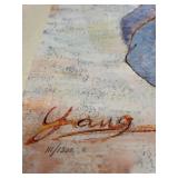 Yang Yang Signed Limited Edition Abstract Art Print 111/1300