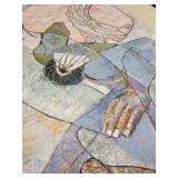 Yang Yang Signed Limited Edition Abstract Art Print 111/1300