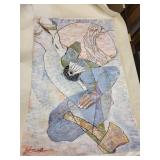 Yang Yang Signed Limited Edition Abstract Art Print 111/1300