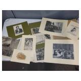 Collection of Antique Prints and Illustrations Including Harper