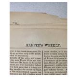 Collection of Antique Prints and Illustrations Including Harper