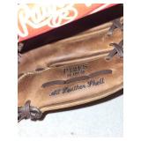 Autographed Rawlings PL2FS 12 Inch All Leather Shell Baseball Glove