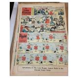 1935 Minneapolis Journal Comic Section Newspapers Featuring The Lone Ranger and Tippie