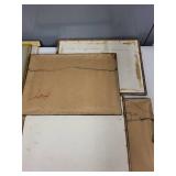 Set of 4 Framed Vintage Fox Hunting Prints with Horses and Hounds