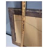 Framed Print by Ho Trachtenberger Depicting Moose and Bison