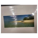 Ray I. Doan Hand Printed Beach Art Photograph Signed and Matted