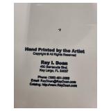 Ray I. Doan Hand Printed Beach Art Photograph Signed and Matted