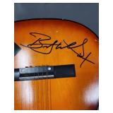 Bret Michaels Signed Poison Acoustic Guitar with Letter of Authenticity