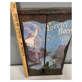 Lorelei Beer Kessler Brewing Co. Helena Mont. Vintage Wooden Sign