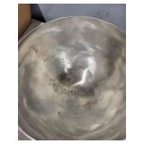 Antique Arts and Crafts WMF Silver Plated Covered Sugar Bowl with Handles