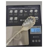 International Sterling Joan of Arc Shell Spoon 31.1g