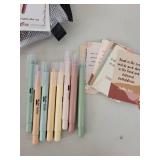 Bible Journaling Set with Markers, Highlighters, Bible Tabs, Coloring Books and Tote Bags