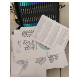 Bible Journaling Set with Markers, Highlighters, Bible Tabs, Coloring Books and Tote Bags