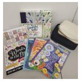 Bible Journaling Set with Markers, Highlighters, Bible Tabs, Coloring Books and Tote Bags