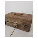 Lot of 2 Vintage Tackle Boxes with Fishing Lures and Accessories