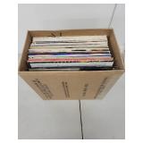 Collection of Vintage Vinyl Records Assorted Artists and Genres