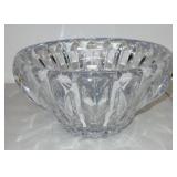 Decorative Crystal Cut Glass Bowl 7 Inch Diameter